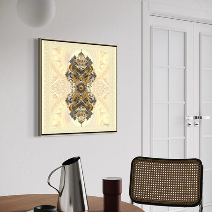 Imperium Mandala Wall Art, Large Sacred Geometry Boho Print,  Spiritual Home Decor, for Office, Living Room or Meditation Space