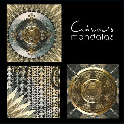 Silver Gold Mandala Print: Sacred Geometry Meditation Decor (Digital Download)
