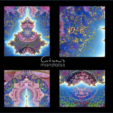 Mandelbrot Mandala Print  Psychedelic Fractal Sacred Geometry Wall Art,Mystical Boho Home Decor