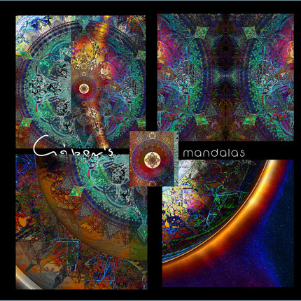 Twin Flames Mandala Art Print: Psychedelic Galaxy Home Decor