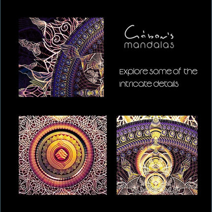 Purple and Gold Mandala Art Print: Sacred Geometry, Spiritual Symbol