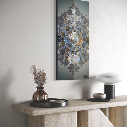 Temple of Stillness, Altar  Sacred Geometry Wall Art,