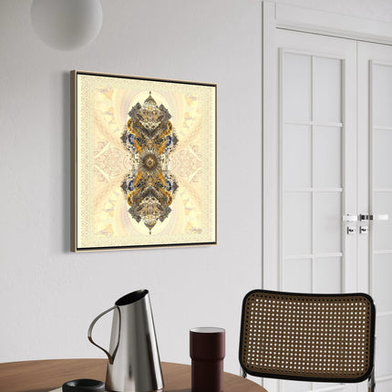 Imperium Royal Indigo Mandala Druck Heilige Geometrie Boho Wandkunst (Digitaler Download)