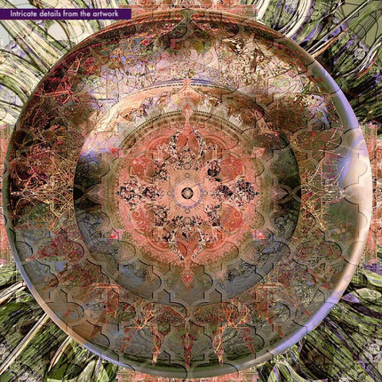 In the Garden  Spiritual Boho Wall Art for Calm Homes, Sacred geometry decor